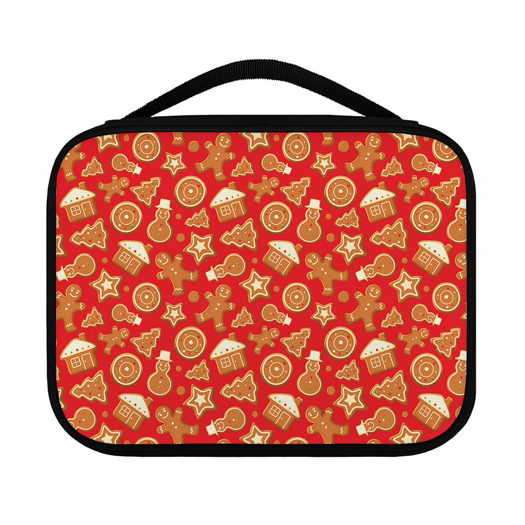 Xmas Gingerbread Pattern Print Classic Bible Case