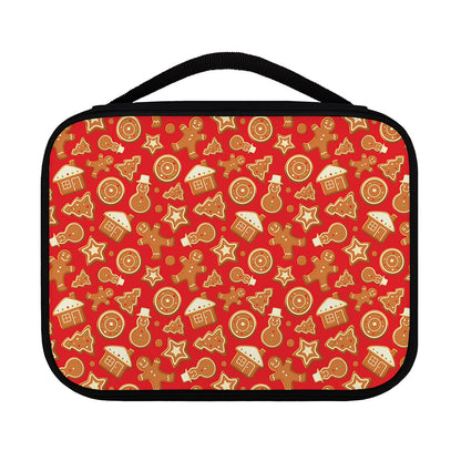 Xmas Gingerbread Pattern Print Classic Bible Case