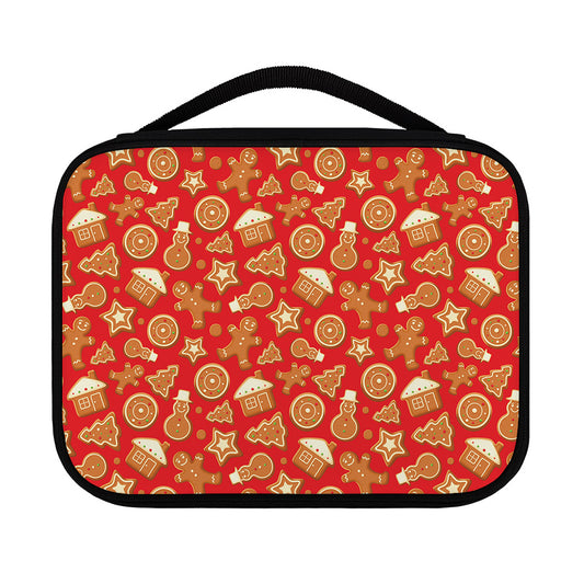 Xmas Gingerbread Pattern Print Classic Bible Case