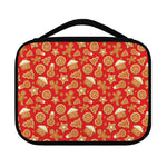 Xmas Gingerbread Pattern Print Classic Bible Case