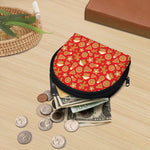 Xmas Gingerbread Pattern Print Coin Purse