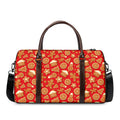 Xmas Gingerbread Pattern Print Duffel Bag