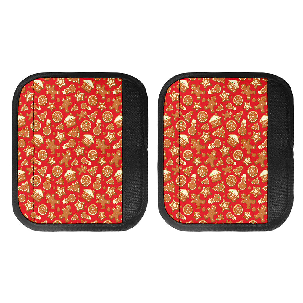 Xmas Gingerbread Pattern Print Handle Covers