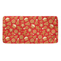 Xmas Gingerbread Pattern Print Towel