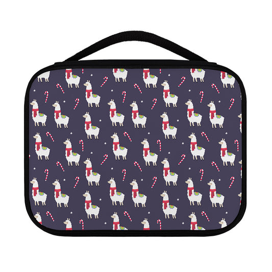 Xmas Llama Pattern Print Classic Bible Case