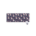 Xmas Llama Pattern Print Extended Mouse Pad