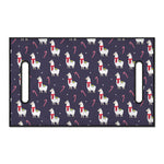 Xmas Llama Pattern Print Golf Cart Seat Cover