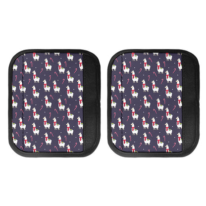 Xmas Llama Pattern Print Handle Covers