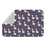 Xmas Llama Pattern Print Indoor Door Mat
