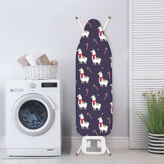 Xmas Llama Pattern Print Ironing Board Cover