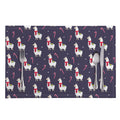 Xmas Llama Pattern Print Placemat