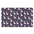Xmas Llama Pattern Print Polyester Doormat