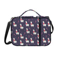 Xmas Llama Pattern Print Shoulder Strap Bible Bag