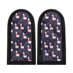 Xmas Llama Pattern Print Skillet Handle Cover