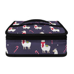 Xmas Llama Pattern Print Small Lunch Bag