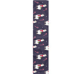 Xmas Llama Pattern Print Table Runner