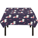 Xmas Llama Pattern Print Tablecloth