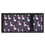 Xmas Llama Pattern Print Trifold Wallet
