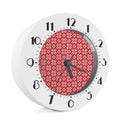 Xmas Nordic Knitted Pattern Print Alarm Clock