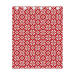 Xmas Nordic Knitted Pattern Print Curtain