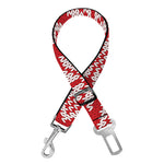 Xmas Nordic Knitted Pattern Print Dog Seat Belt