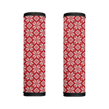Xmas Nordic Knitted Pattern Print Handle Covers