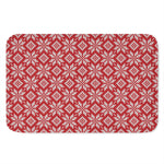 Xmas Nordic Knitted Pattern Print Indoor Door Mat