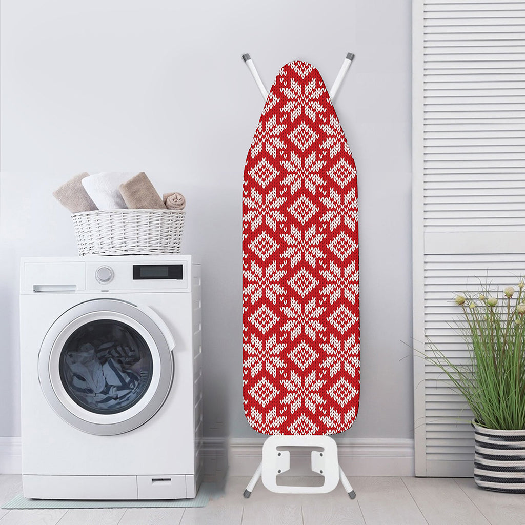 Xmas Nordic Knitted Pattern Print Ironing Board Cover