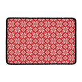 Xmas Nordic Knitted Pattern Print Kitchen Mat