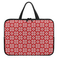 Xmas Nordic Knitted Pattern Print Laptop Sleeve With Handle