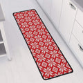 Xmas Nordic Knitted Pattern Print Long Kitchen Mat
