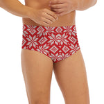 Xmas Nordic Knitted Pattern Print Men's Briefs