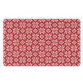Xmas Nordic Knitted Pattern Print Polyester Doormat
