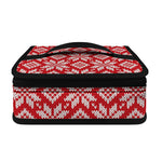 Xmas Nordic Knitted Pattern Print Small Lunch Bag