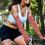 Xmas Nordic Knitted Pattern Print Sun Protection Arm Sleeves
