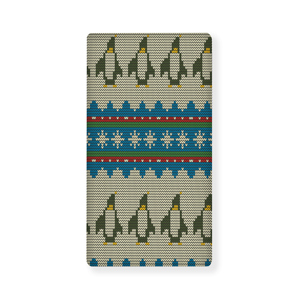 Xmas Penguin Pattern Print Baby Crib Sheet