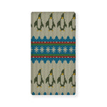 Xmas Penguin Pattern Print Baby Crib Sheet
