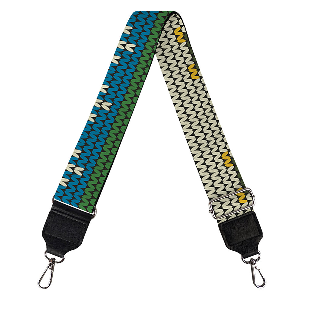 Xmas Penguin Pattern Print Bag Strap