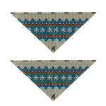 Xmas Penguin Pattern Print Dog Bandana