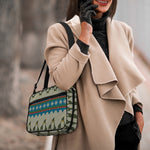 Xmas Penguin Pattern Print Double Strap Bible Bag