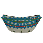 Xmas Penguin Pattern Print Fanny Pack