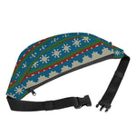Xmas Penguin Pattern Print Fanny Pack