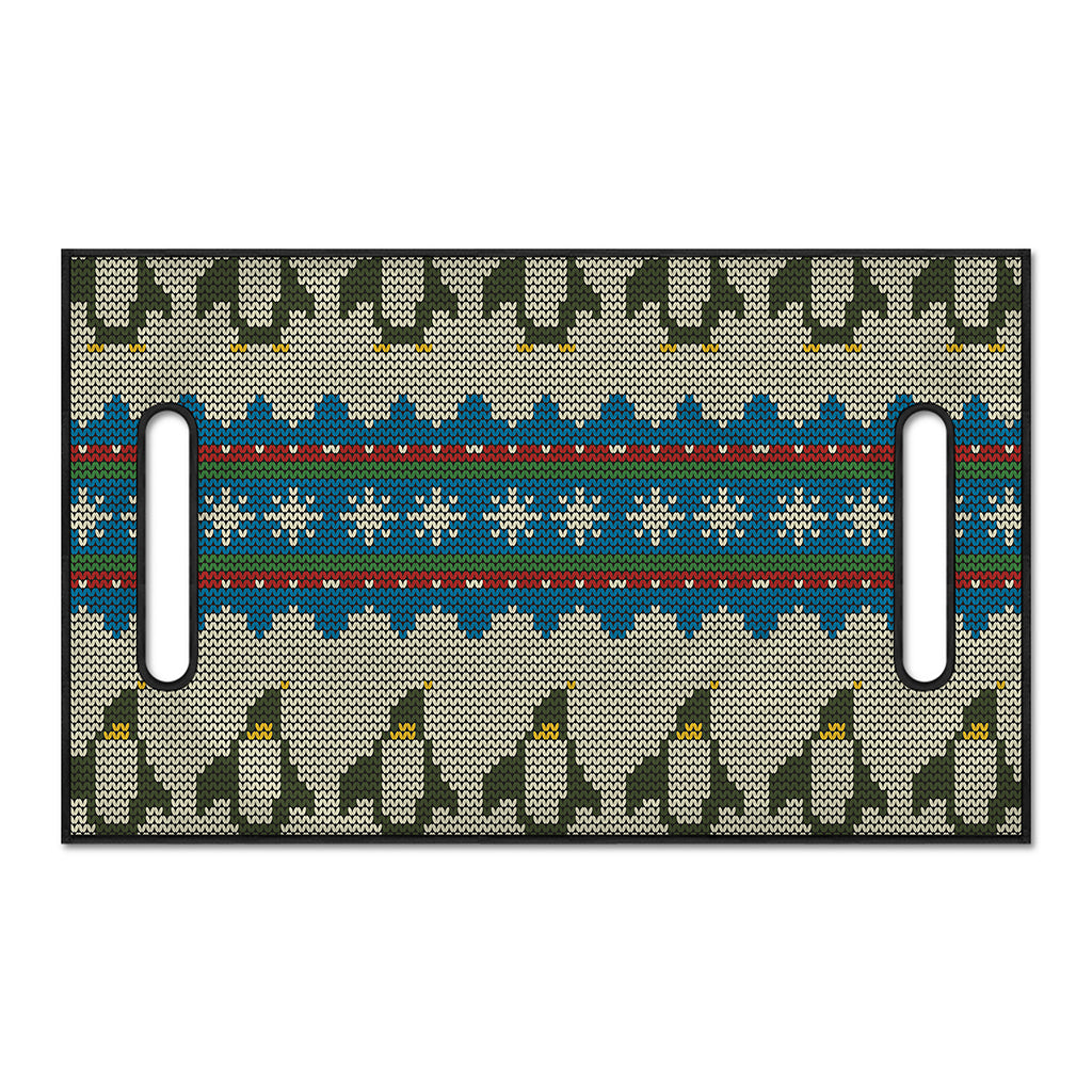 Xmas Penguin Pattern Print Golf Cart Seat Cover