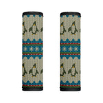Xmas Penguin Pattern Print Handle Covers