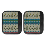 Xmas Penguin Pattern Print Handle Covers