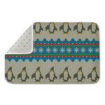Xmas Penguin Pattern Print Indoor Door Mat