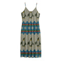 Xmas Penguin Pattern Print Jersey Midi Cami Dress