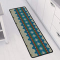 Xmas Penguin Pattern Print Long Kitchen Mat