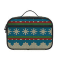 Xmas Penguin Pattern Print Portable Lunch Bag