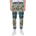 Xmas Penguin Pattern Print Joggers